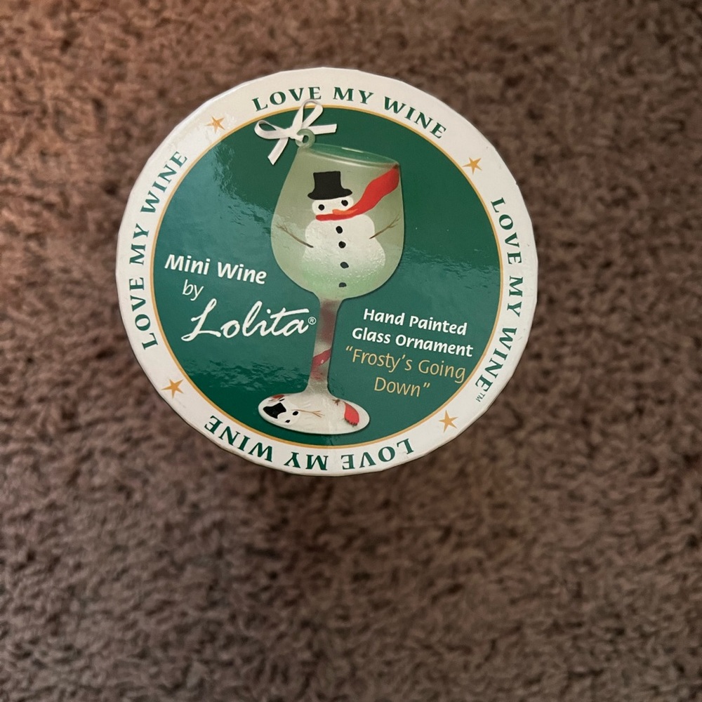 Frostys Going Down ornament